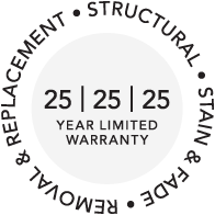 Deckorators 25/25/25 Year Limited Warranty Icon