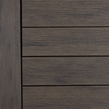 Close-up of Deckorators Vista Deck Boards Installed in Ironwood #color_ironwood