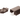 Contemporary Continuous Top Rail Center Bracket Apart in Weathered Brown #color_weathered-brown