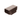 Contemporary Continuous Top Rail Center Bracket in Weathered Brown #color_weathered-brown