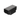 Contemporary Continuous Top Rail Center Bracket in Textured Black #color_textured-black