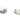 Contemporary Continuous Top Rail Corner Bracket Apart in Textured White #color_textured-white