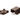 Contemporary Continuous Top Rail End Bracket Apart in Weathered Brown #color_weathered-brown