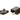 Contemporary Continuous Top Rail End Bracket Apart in Bronze #color_bronze