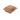 Close-up of 4x4 Deckorators Victoria Copper Plateau Post Cap with Cedar Wood Base #color_cedar-wood-base