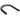 Deckorators ADA Secondary Handrail 180-Degree Return Loop in Textured Black #color_textured-black