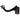 Deckorators ADA Secondary Handrail Inside Corner Bracket in Textured Black #color_textured-black