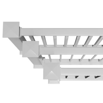 Deckorators Composite Railing #color_square-white-composite