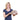 #Woman Holding Deckorators Artificial Key Rock to Show Size  #color_tan-rock
