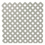 Deckorators Privacy Diamond Plastic Lattice Close-up in Gray #color_gray