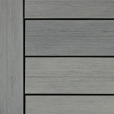Close-up of Deckorators Vista Deck Boards Installed in Silverwood #color_silverwood