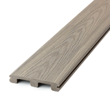 Angled Close-up Venture Grooved Deck Board in Saltwater #color_saltwater