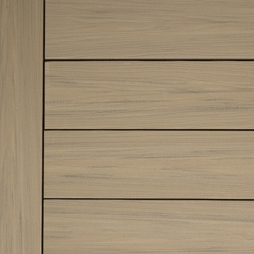 Mood board of Summit Decking installed in Cliffside