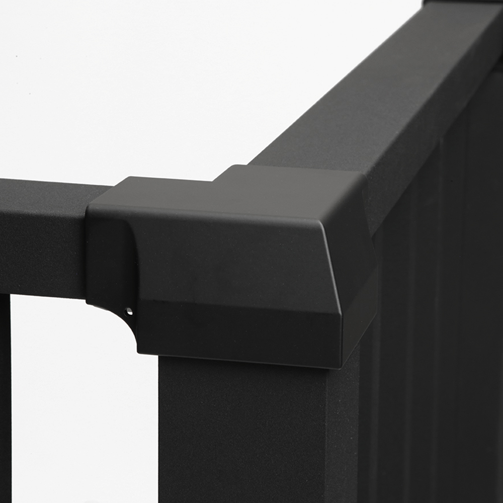 Contemporary Continuous Top Rail Brackets by Deckorators