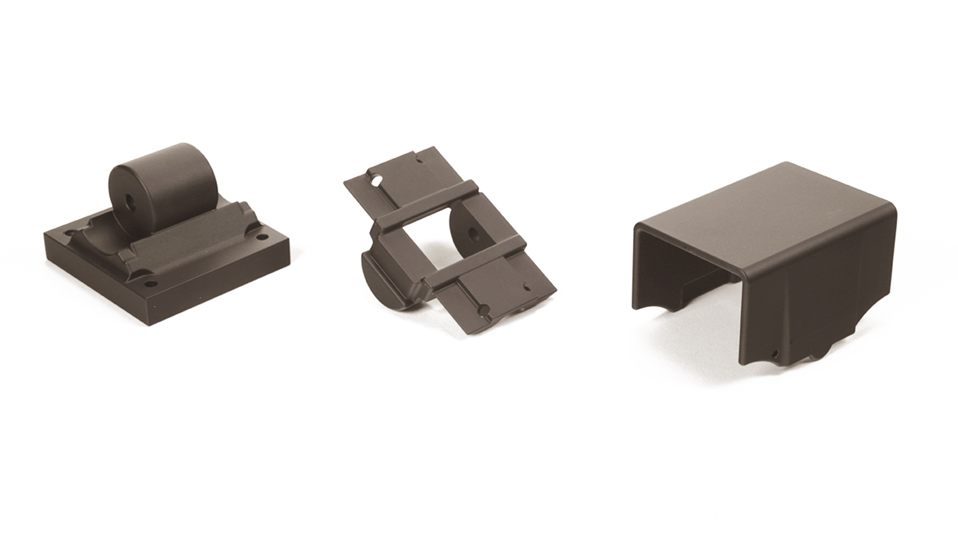 Contemporary Continuous Top Rail Brackets by Deckorators