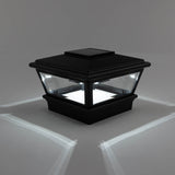 Deckorators Traditional Solar VersaCap in Black Lit Up #color_black