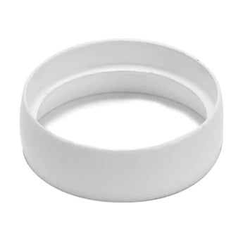 Deckorators ADA Secondary Handrail Beauty Ring in Textured White #color_textured-white