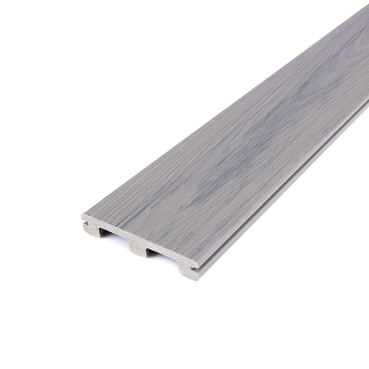 Angled Close-up of Deckorators Altitude Deck Grooved Boards in Trailstone