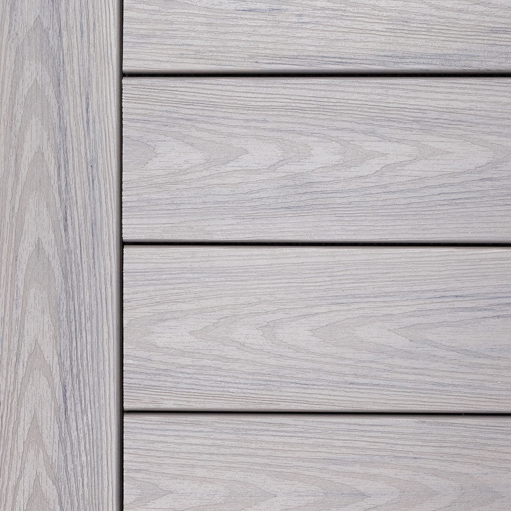 Close-up of Deckorators Altitude Deck Boards Installed in Trailstone