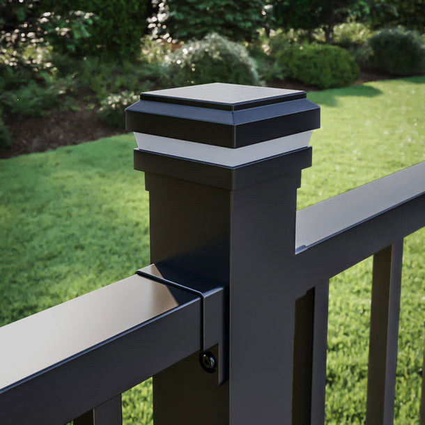 Aura Solar Post Cap | Solar LED Deck & Fence Post Lighting | Deckorators