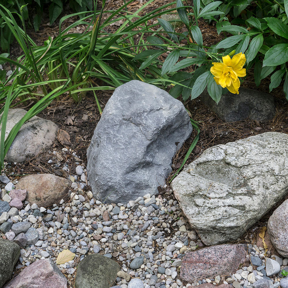 Small Rocks Outside Deckorators artificial Small Landscape Rocks | Conceal Unsightly Yard ...