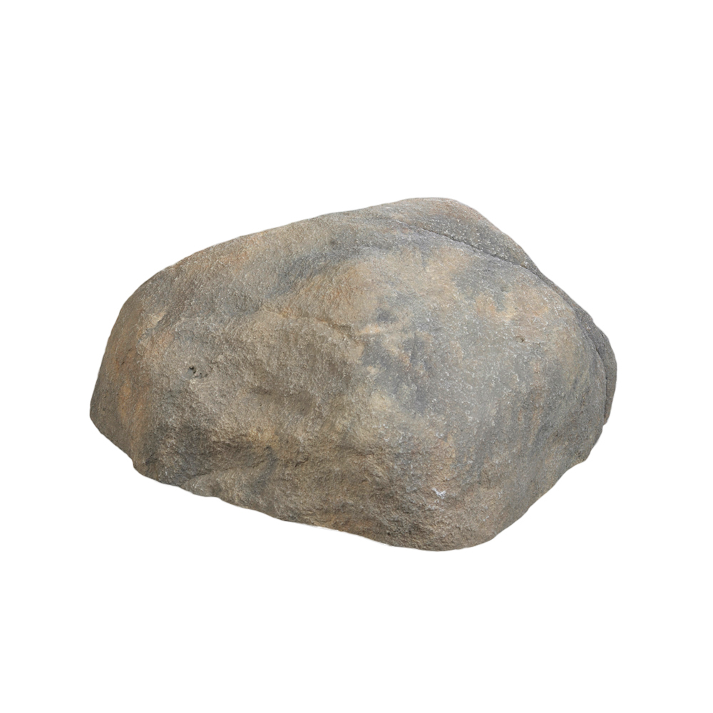 Wheighty Tan Rocks Extra-Large Decorative Fiberglass Rock for Concealing Outdoor Fixtures ...