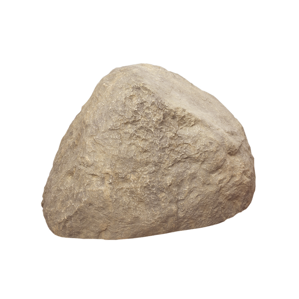 Wheighty Tan Rocks Largest Decorative Fiberglass Rock for Concealing Outdoor Fixtures ...