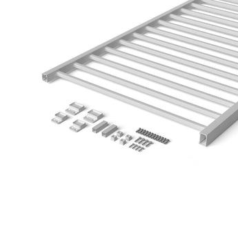 Deckorator's for Lowe's Pre-assembled Rail Panel Parts in Textured White #color_textured-white