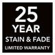 Deckorators for Lowe's 25-Year Stain and Fade Limited Warranty