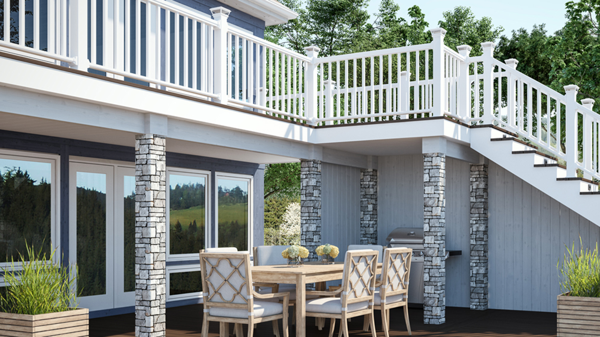 Deckorators® Classic Composite Deck Rail Kit