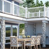 Deckorators for Lowe's Classic Composite Rail with Voyage Decking in Mesa