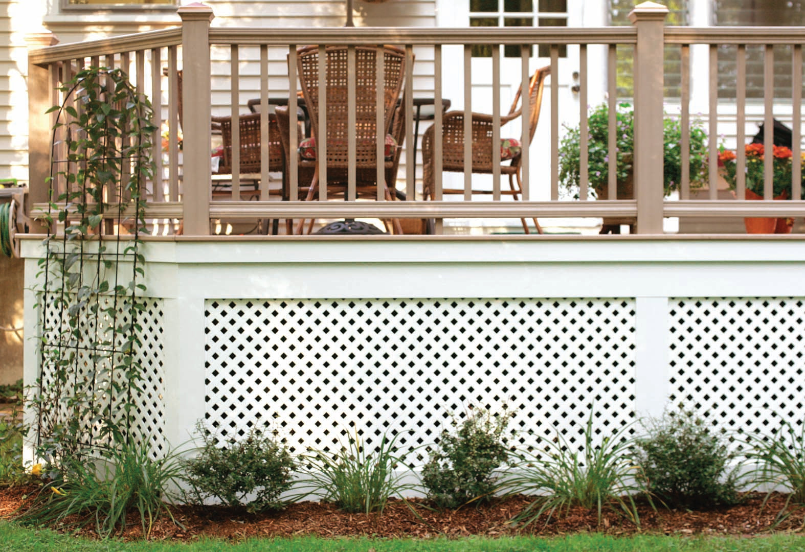 Lattice Skirting For Decks St Louis Decks Screened Porches