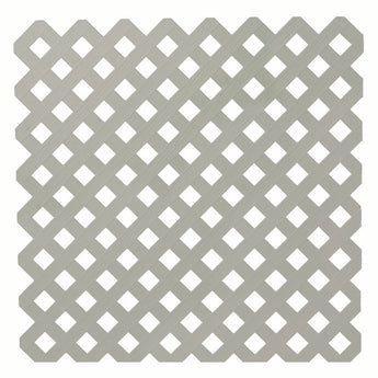 Deckorators Privacy Diamond Plastic Lattice Close-up in Gray #color_gray