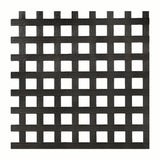 Deckorators Square Plastic Lattice Close-up in Black #color_black