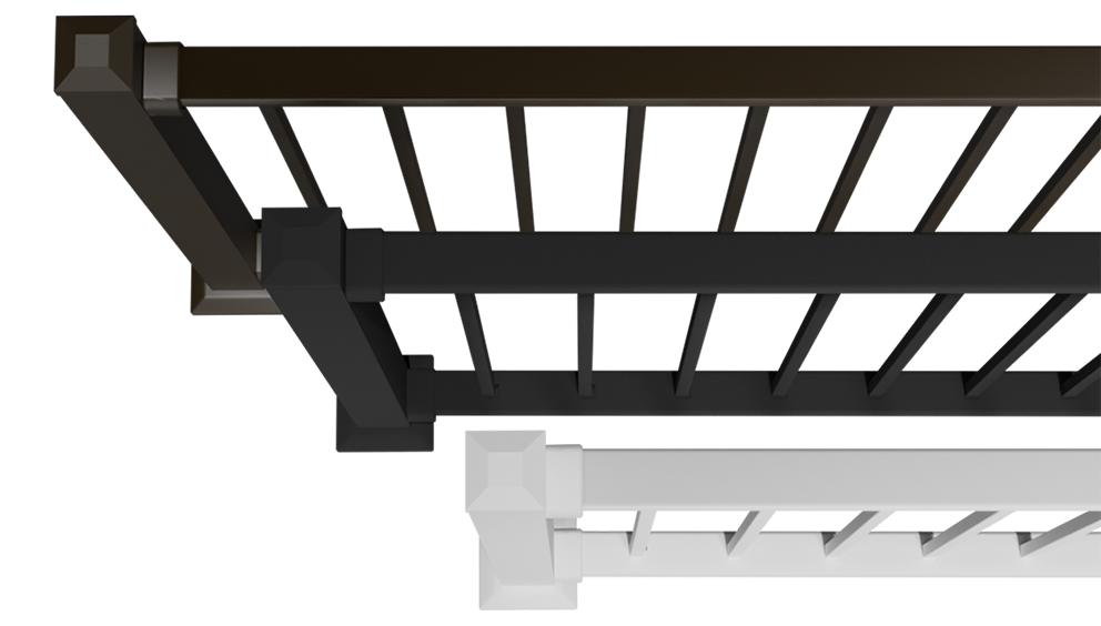 Stand out™ when you build with Deckorators® decking and railing.