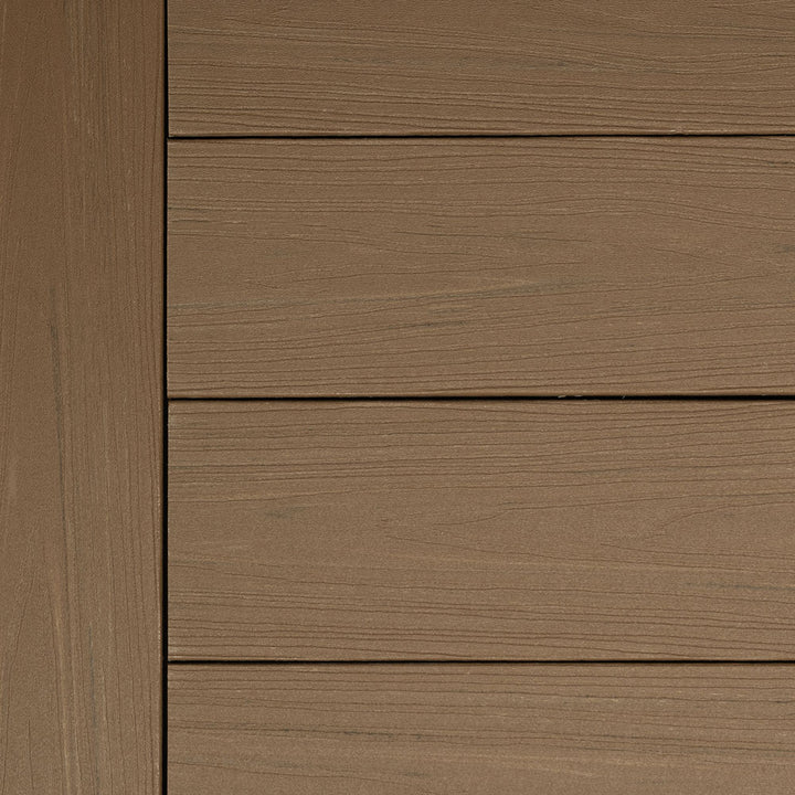 Close-up of Summit Decking installed in Boulder #color_boulder