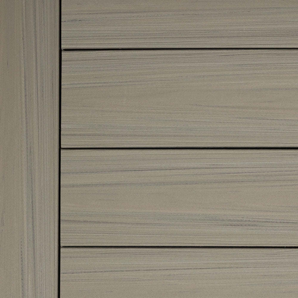 Close-up of Summit Decking installed in Glacier