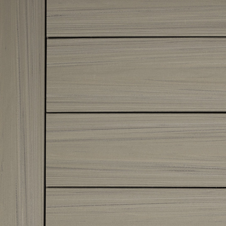 Close-up of Summit Decking installed in Glacier #color_glacier