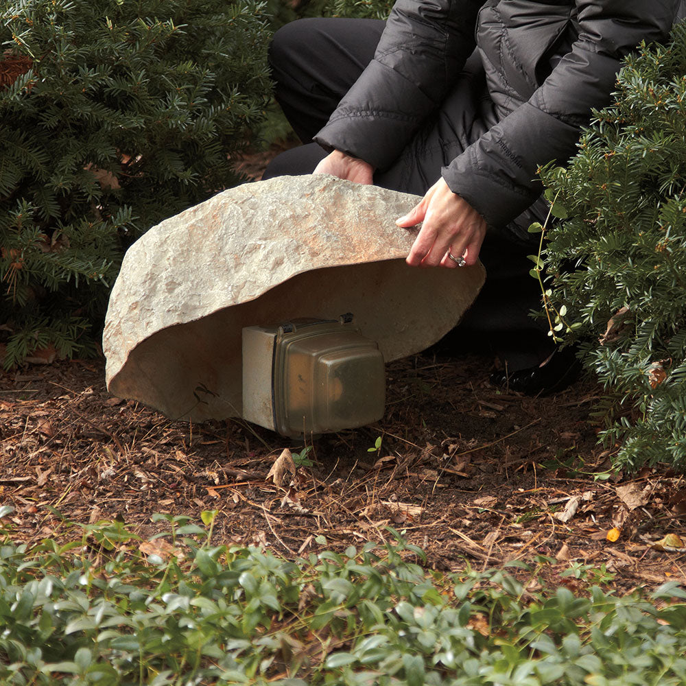Deckorators artificial Small Landscape Rocks | Conceal Unsightly Yard ...