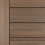 Close-up of Deckorators Venture Deck Boards Installed in Sandbar #color_sandbar