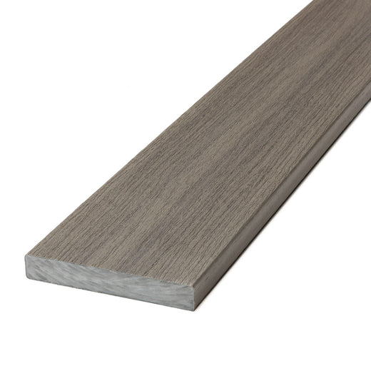 Angled close-up of Deckorators Voyage Solid Deck Board in Sierra