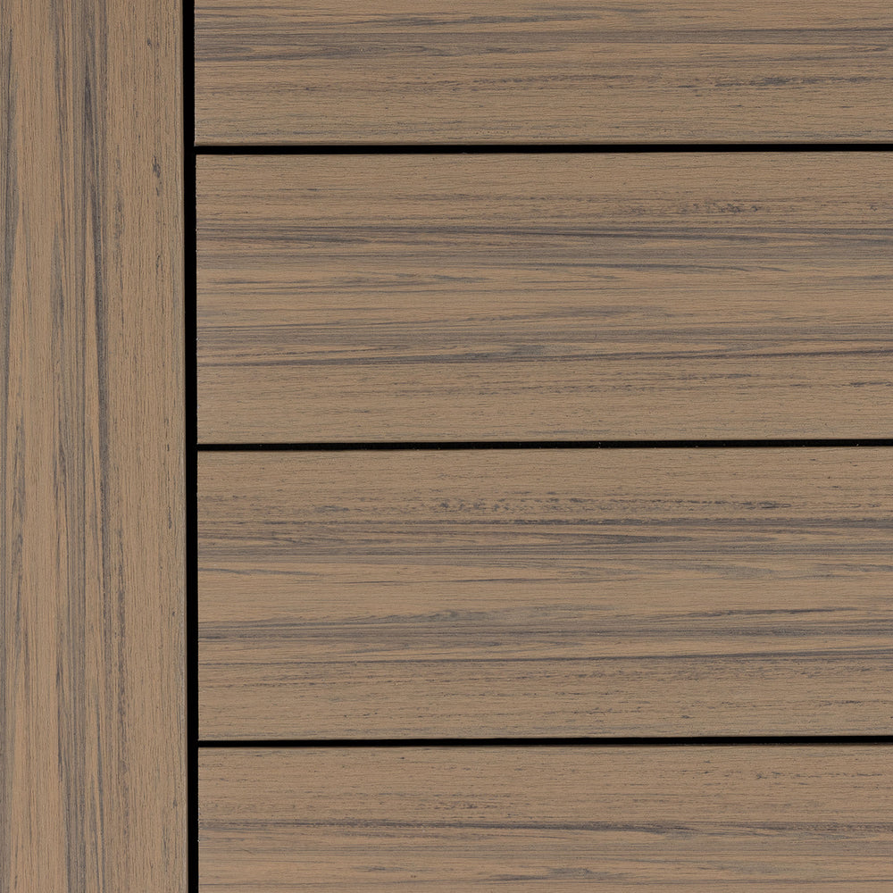 Close-up of Deckorators Voyage Deck Boards Installed in Costa
