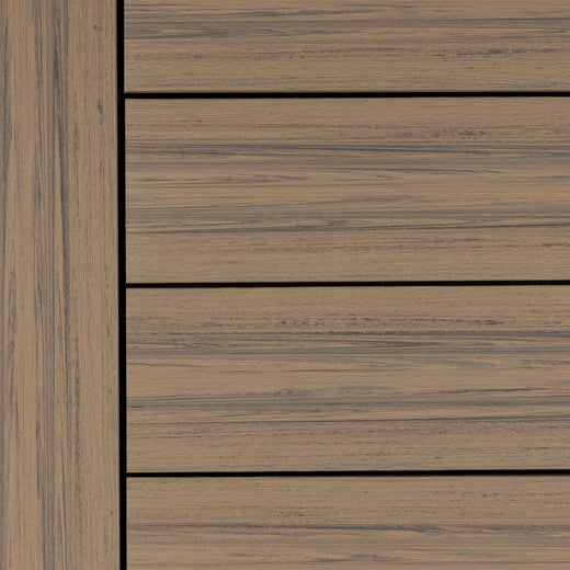 Close-up of Deckorators Voyage Deck Boards Installed in Costa