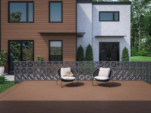Modern House with Deckorators Voyage Decking and Cladding in Mesa
