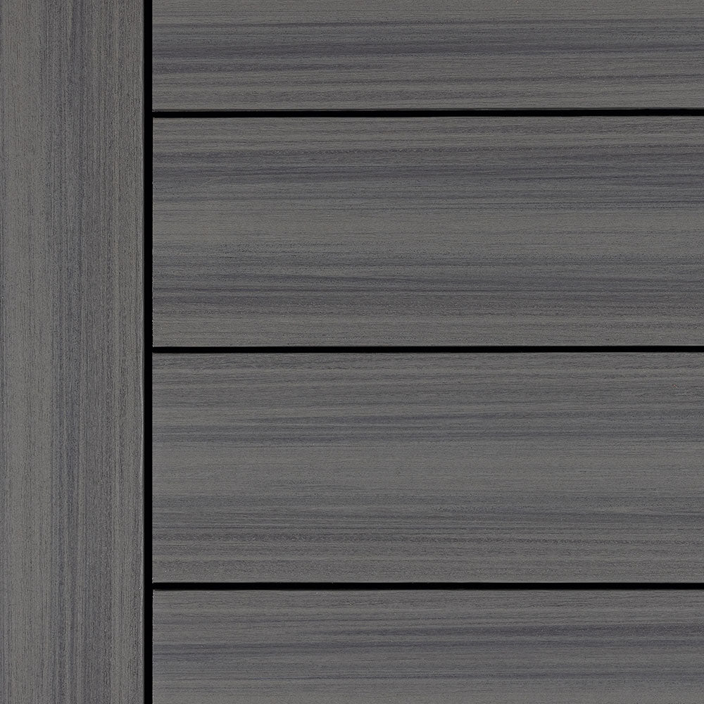 Close-up of Deckorators Voyage Deck Boards Installed in Sierra