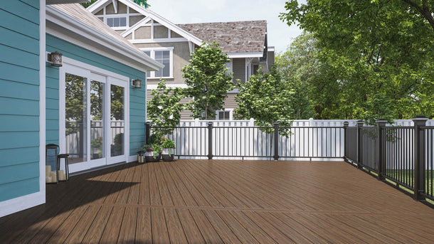 Deckorators® Grab & Go Contemporary Composite Deck Railing