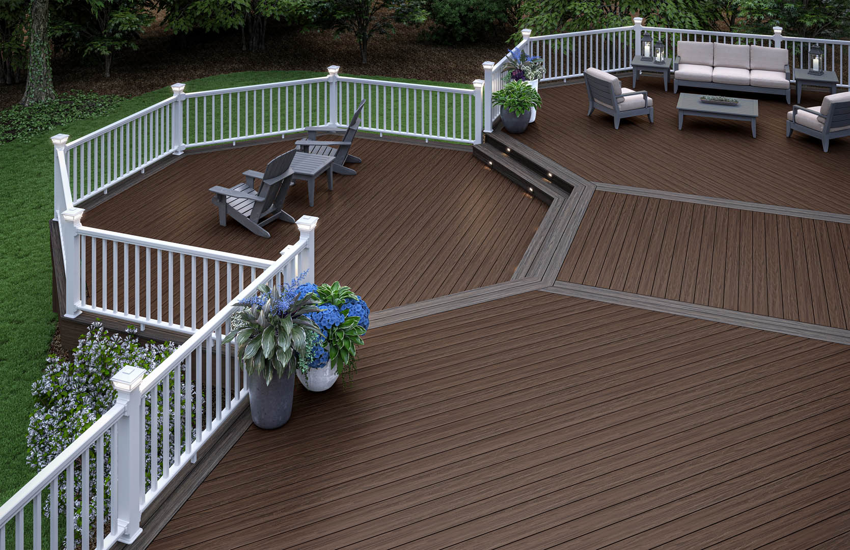 Composite Deck Railing Kit Composite Deck Railing | Outdoor Composite