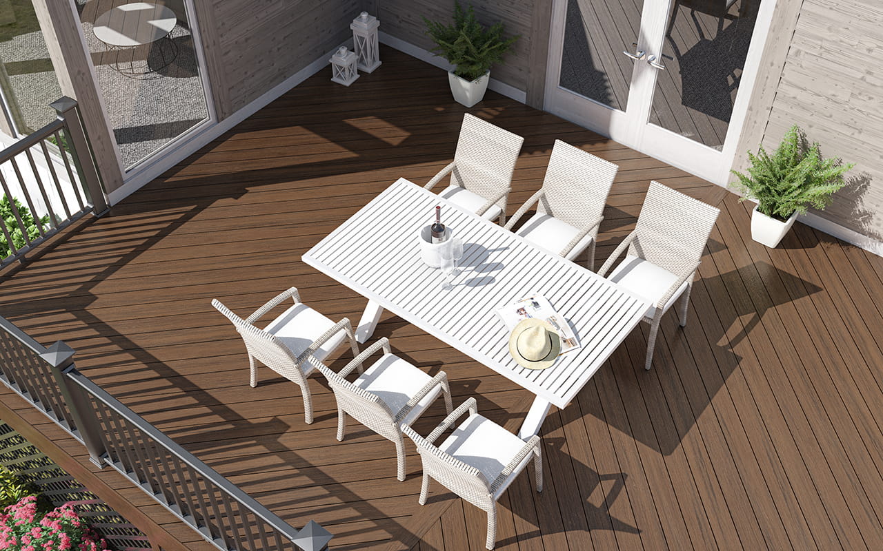 Decking Features Find your perfect composite decking with Deckorators.