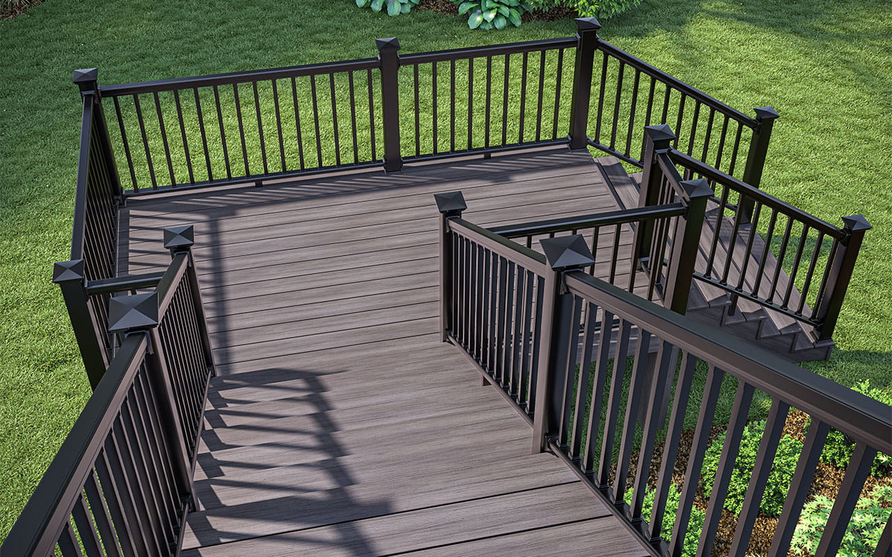 Decking Features Find your perfect composite decking with Deckorators.